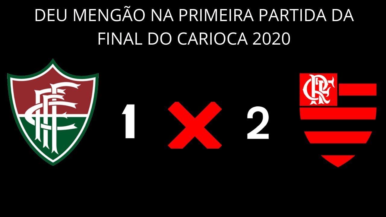 NO PRIMEIRO JOGO DA FINAL FLAMENGO VENCE O FLUMINENSE E SAI NA FRENTE ...