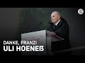 Die Rede von Uli Hoeneß zu Ehren von Franz Beckenbauer