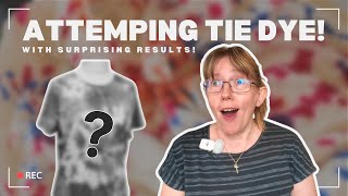 Watch Me Attempt Tie Dye At Home With Surprising Results!