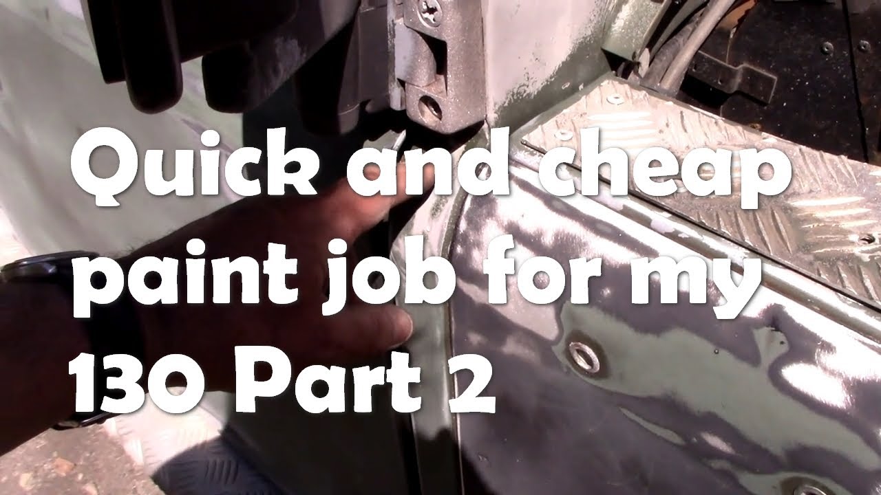 Quick paint job of my 130 Part 2 YouTube