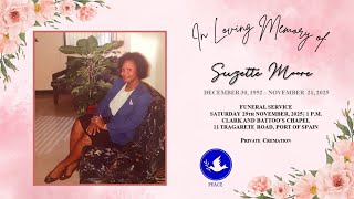 Funeral Tribute Service Of Suzette Moore