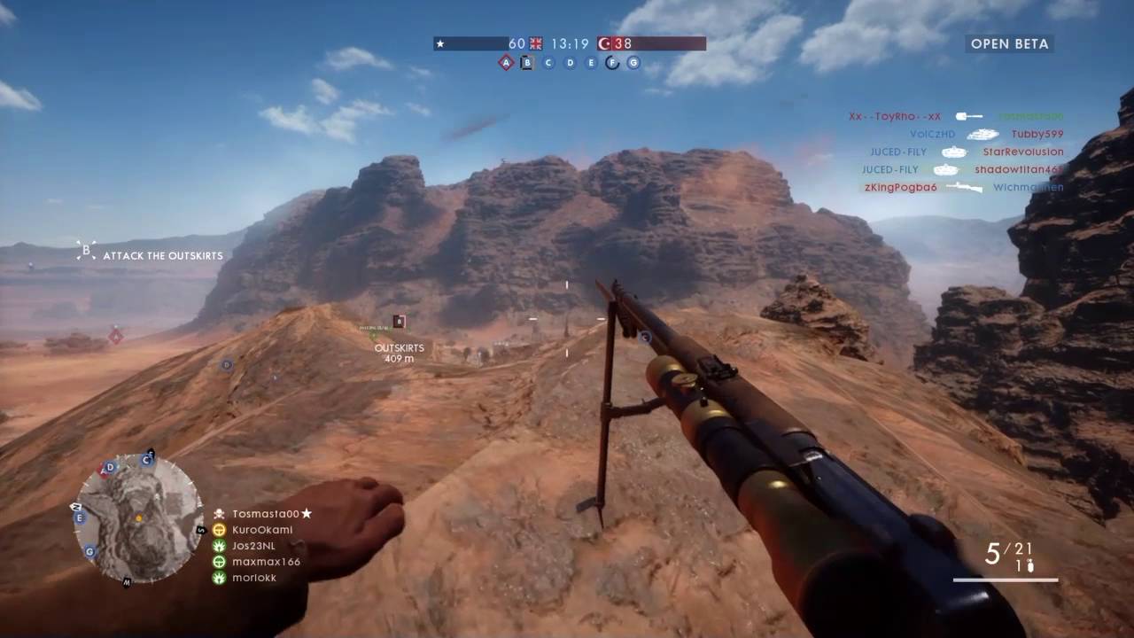 Battlefield 1 Open Beta | Snipe/Other Compilation