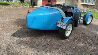 Short Drive in the Yard |1927 Bugatti Type 35 Replica 4-Spd Manual | Collector Car Canada Lot 258