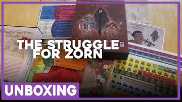 Unboxing | The Struggle For Zorn | Blue Panther | The Players