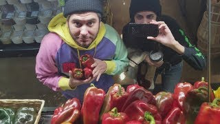 Stealing Bell Peppers in Santa Cruz
