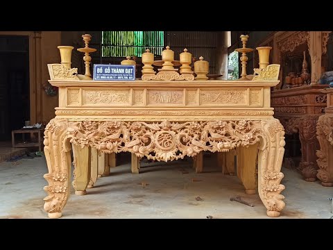 Video báo giá sập thờ mít ta về phú thọ . 0965.48.58.11 - youtube