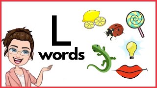WORDS THAT START WITH Ll | 'Ll' Words | Phonics | Initial Sounds | LEARN LETTER Ll