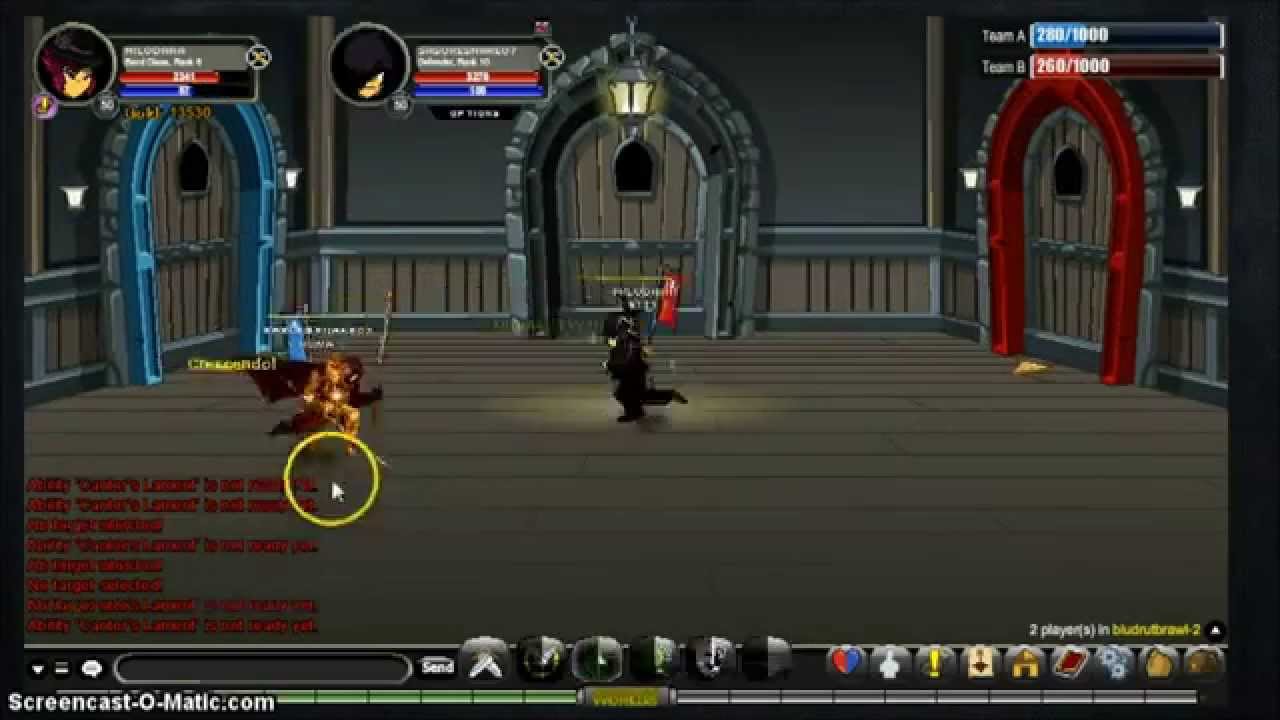 AQW: DragonBlazer00 vs Sasukesnake07