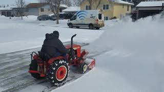Case 444 snowcaster