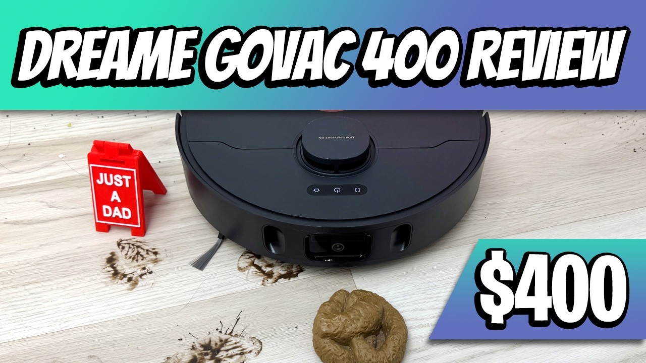 $500 Costco Dreame GoVac 400 Robot Vacuum & Mop Combo Mopping Test - Honest Real World Results!