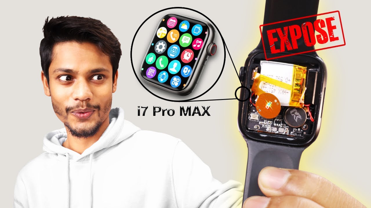 Bluetooth Calling Smartwatch in Just ₹799 | Apple Clone Watch i7 pro Max | Expose⚠️