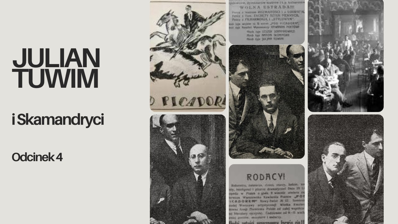 Sprawdzian Z Literatury Kl 4 Julian Tuwim Taniec Julian Tuwim : Wiosna i Skamandryci - odcinek 4 - YouTube
