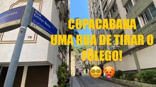 COPACABANA - RUA EMILIO BERLA UMA RUA DE TIRAR O FÔLEGO