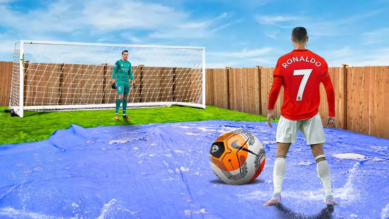 WORLD’S BIGGEST SLIP N SLIDE PREMIER LEAGUE FOOTBALL MATCH!!