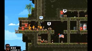 Broforce! Level 4 Speedrun [24.72]