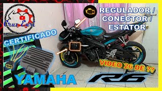 Details 🛠️ THE SOLUTION TO ERROR 46 📽️ CERTIFIED REGULATOR Yamaha R6 🏍️ EP-26 OF  Guide