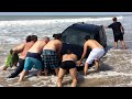 Beach fails compilation  try not to laugh