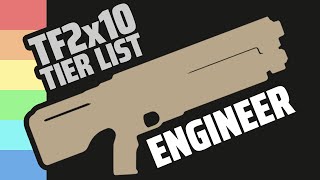 The Ultimate TF2x10 Engineer Tier List