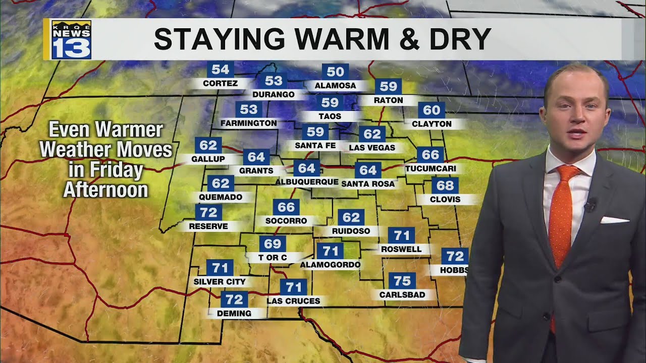 Stretch of unseasonably warm, dry weather continues - YouTube