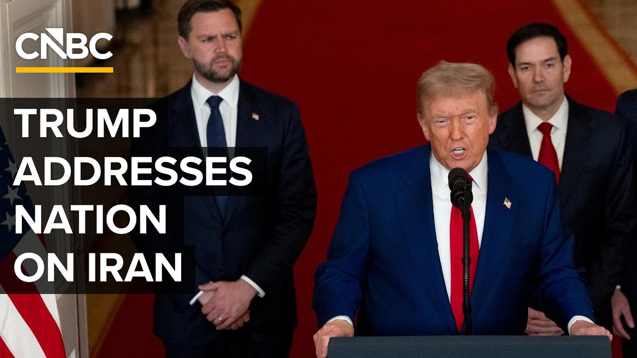 President Trump speaks to the nation on Iran at the White House — 4/1/2026 