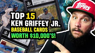 Ken Griffey Jr. 90s Parallels & Inserts ON THE RISE  High Value  Recently Sold 90s Baseball Cards