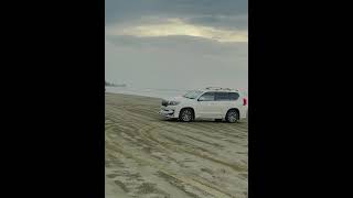 Prado Drifting on Beach 🔥🔥❤️ #prado #drifting #beach #shorts screenshot 3