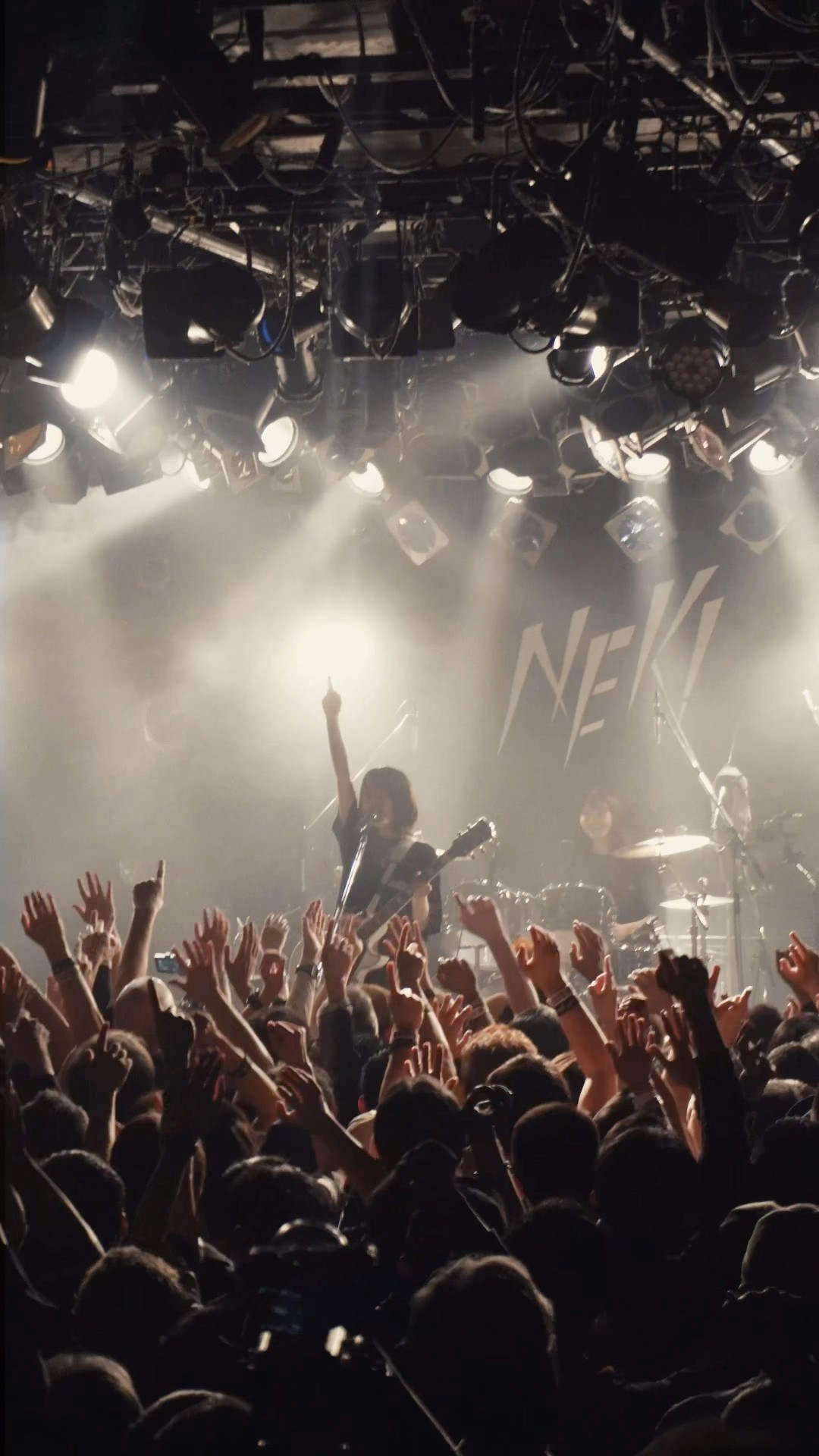 On stage media image