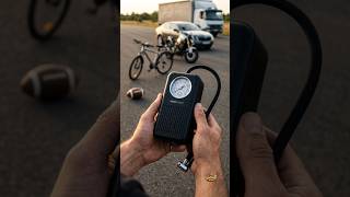Portable Air Pump । टायर में हवा कम होने पर अब टेंशन खत्म ⚡ #UsefulGadgets #AirPump #TireInflator