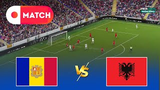 ALBANIA vs ANDORRA | World Cup Qualifying 2025 Full Gameplay Simulation | eFootball PES 2021 screenshot 5