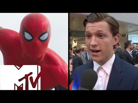 Tom Holland Talks Spider-Man: Homecoming &amp; Its Captain America Cameo | MTV Movies