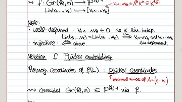 08.04 The Plücker embedding