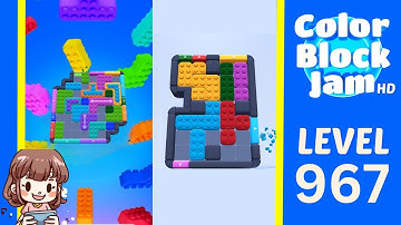 Color Block Jam Level 967 Solution Walkthrough