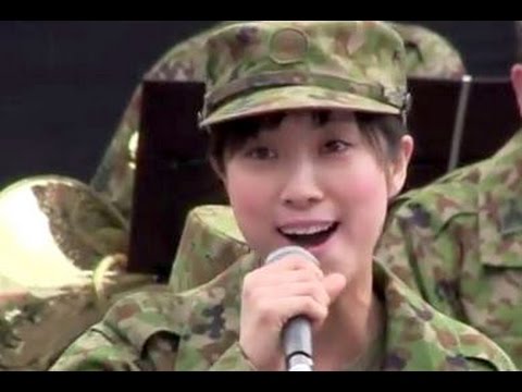 鶫真衣　美人すぎる陸上自衛隊「Time To Say Goodbye」 タイム・トゥ・セイ・グッバイJapan Army