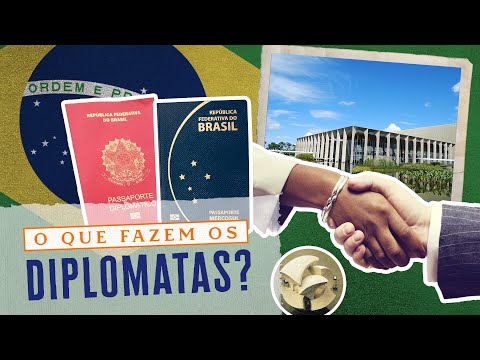 Vídeo: Um diplomata é um representante oficial de um país no exterior