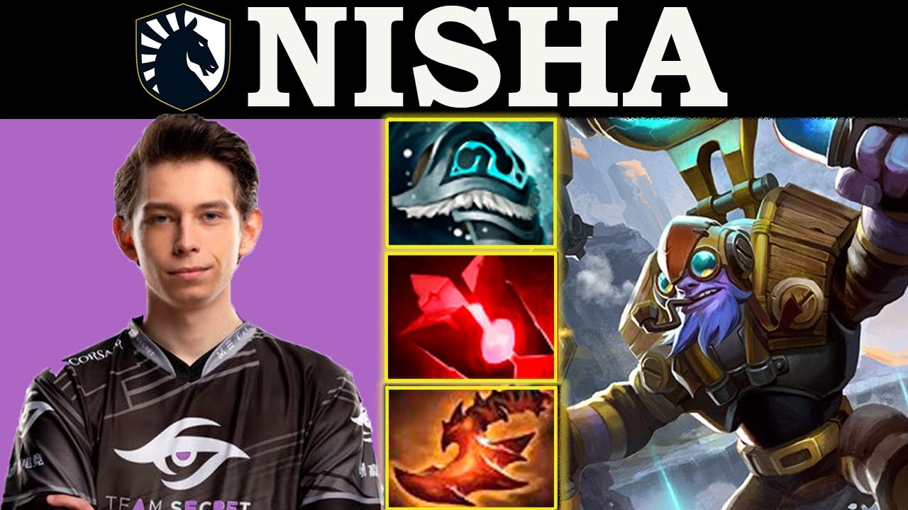 Nisha Tinker - how STRONG he is! Liquid.Nisha plays mid Tinker in 11k mmr average 