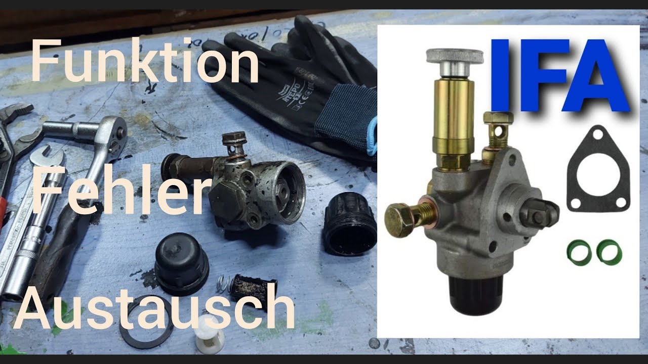 Diesel Vorförderpumpe Defekt Kraftstoffvorförderpumpe IFA Fortschritt E Multicar ZT Robur W50 L60