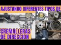 Ajustar 6 tipos de cremalleras de direccion