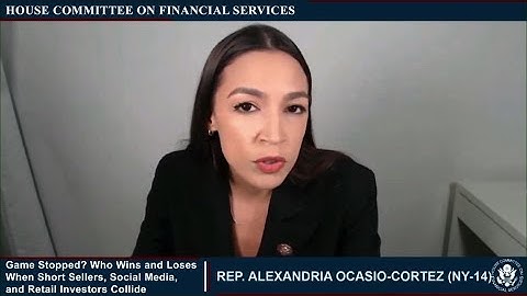Ocasio-Cortez Questions If Trading on Robinhood Is Really Free