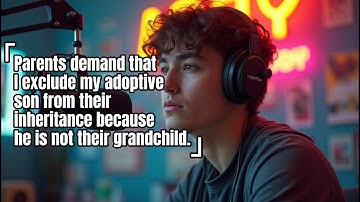 Parents demand that I exclude my adoptive son from their inheritance because he is not their