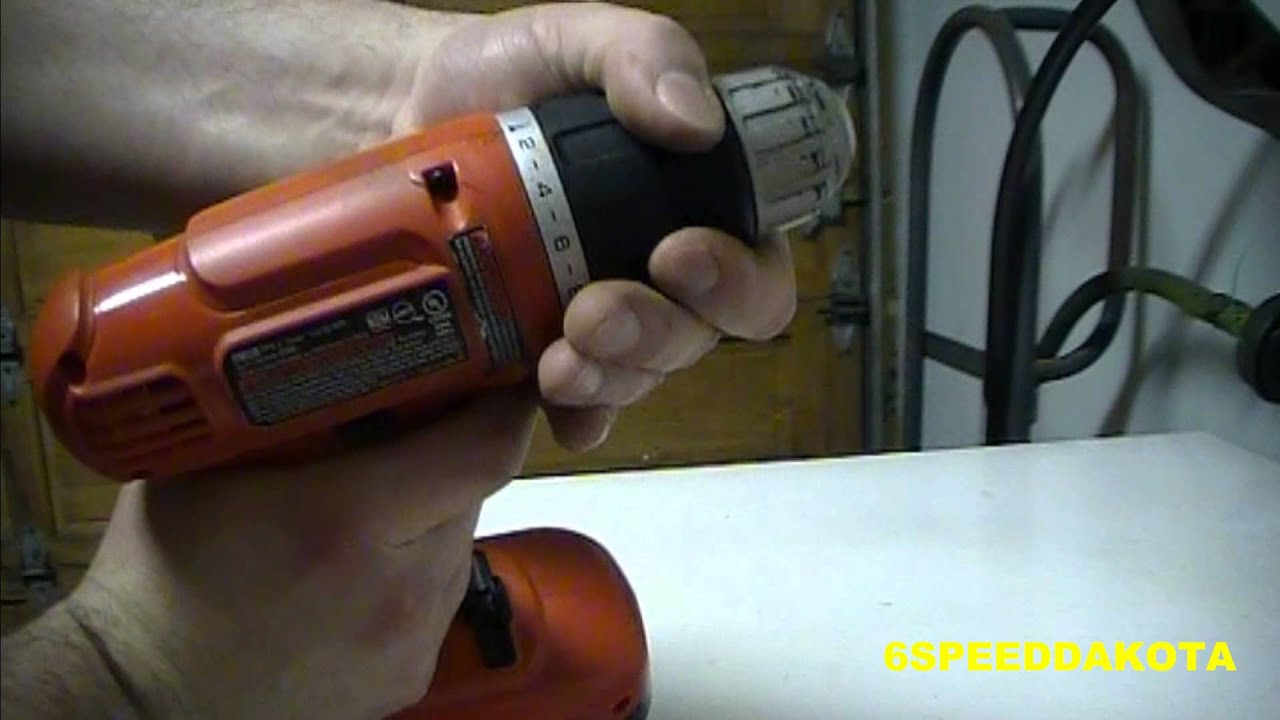 Black and Decker 18V Cordless Power Drill Unbox Review 