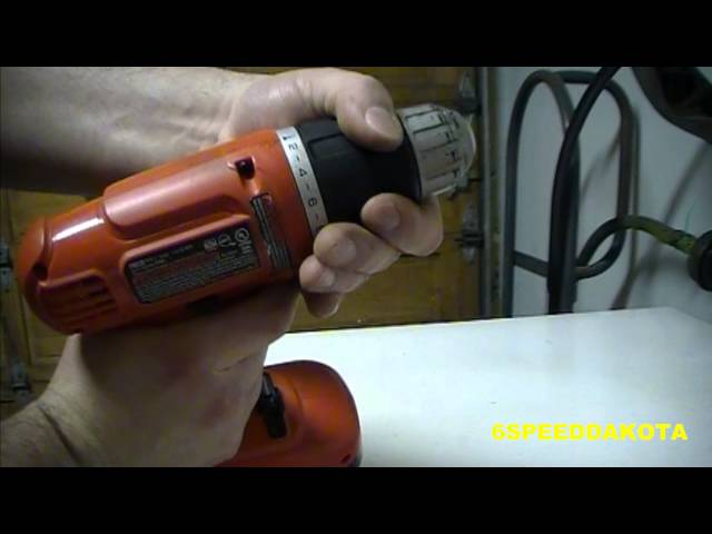 Black+Decker 18v Cordless Combi Drill Model: BCD700S (Tool Review) 