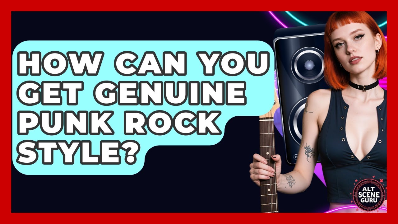 How Can You Get Genuine Punk Rock Style? - Alt Scene Guru