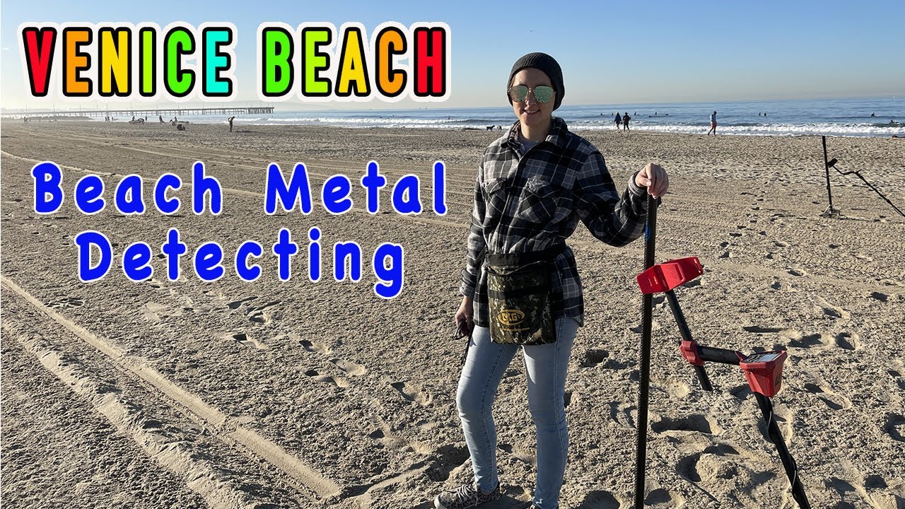 Beach Metal Detecting Venice California YouTube