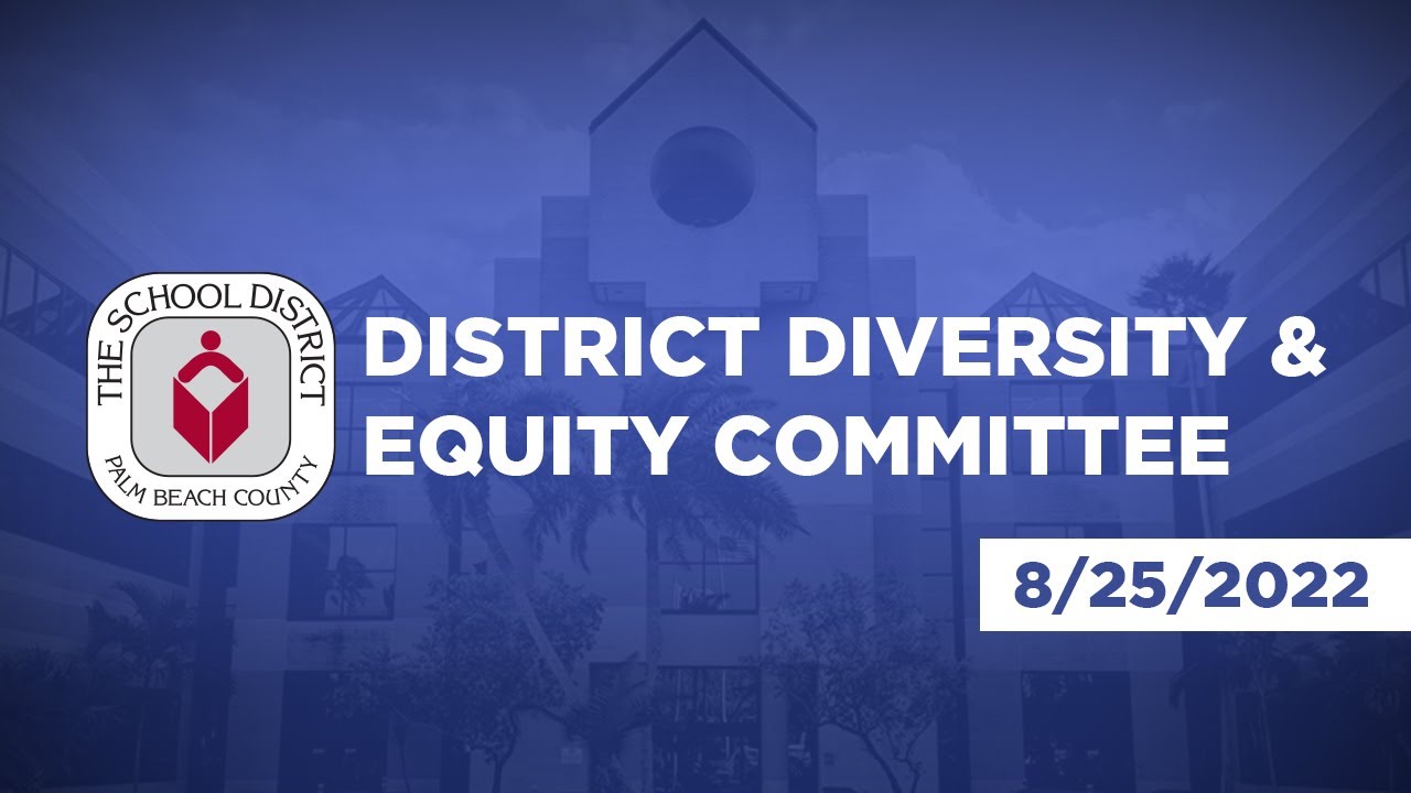 08.25.22 Diversity & Equity Committee Meeting - YouTube