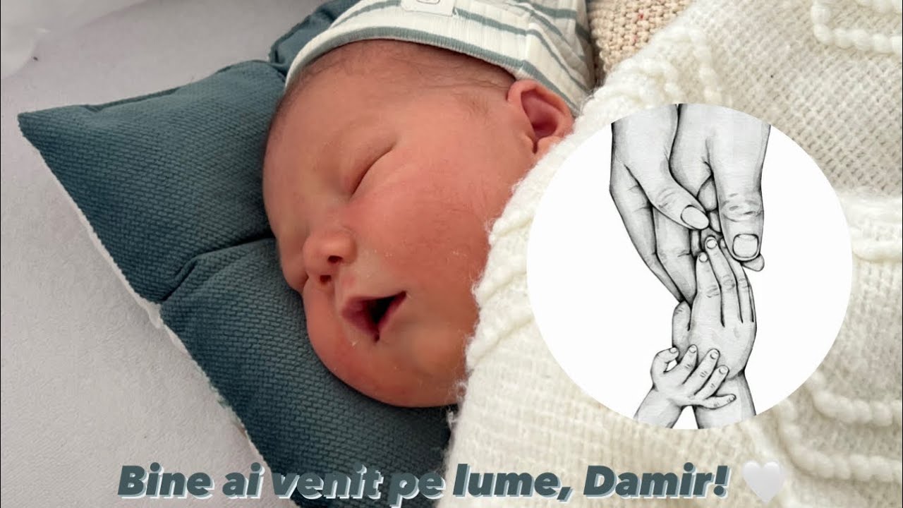 BINE AI VENIT, DAMIR! 🐣/Cum a decurs ziua în care am născut?/M-a vizitat toată familia 🤍