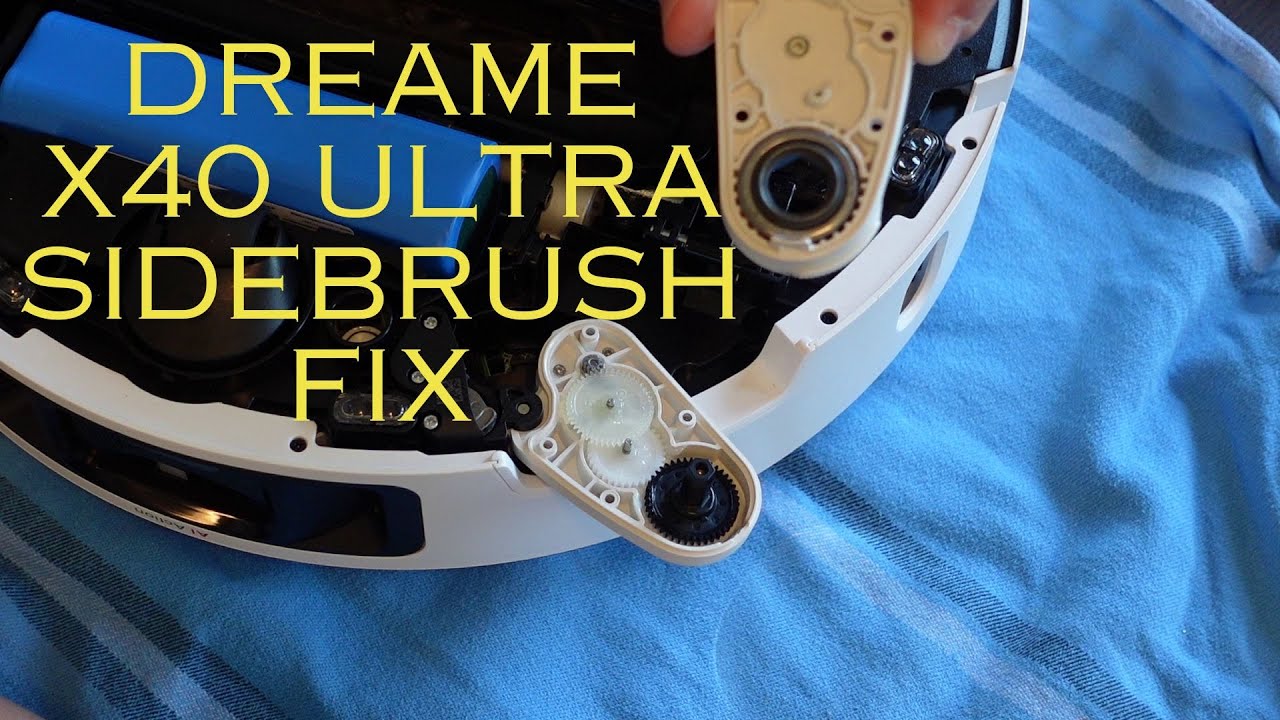 Dreame X40 Ultra Complete - sidebrush error fix - louder audio