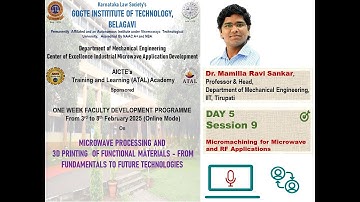 AICTE-ATAL FDP Day 5 - Session 9 (07-02-2025) at KLS GIT