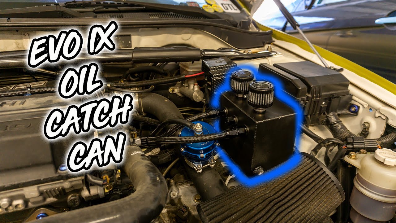 EVO 9 OIL CATCH CAN YouTube