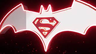 Batman - Superman 3D Logo - Cinematic Element3D + Saber Logo