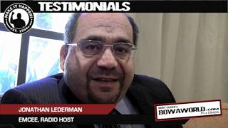 Bert Oliva Emcee Jonathan Lederman